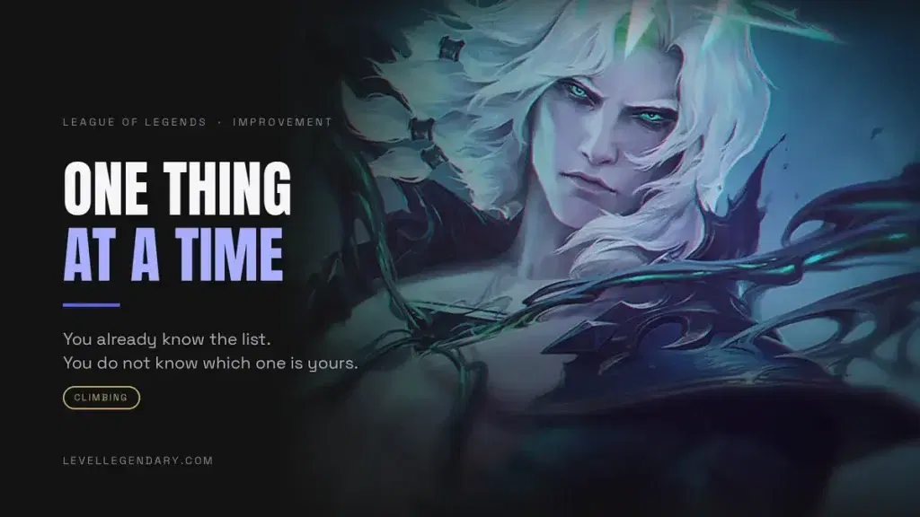 How to improve at League of Legends guide hero for Level Legendary